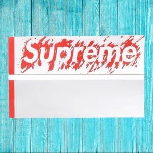 Supreme Scratch-off Box logo sticker